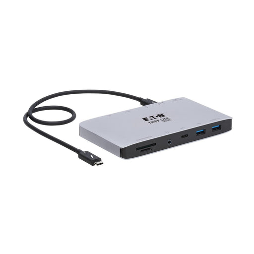 Eaton Tripp Lite Series Thunderbolt 3 Dock mit USB-C Compatibility, Dual Display - 8K DisplayPort, USB 3.2 Gen 2 10G, US