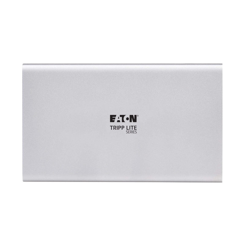 Eaton Tripp Lite Series 4-Port Thunderbolt 4 Hub - 8K, 2x 4K 60 Hz, USB 3.2 Gen 2, USB-A Port, 100W Charging, Gray