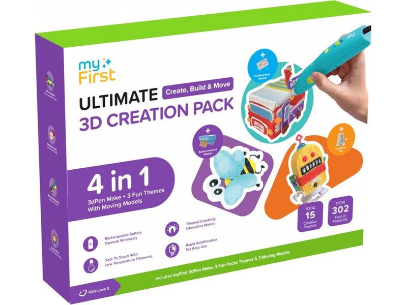 myFirst 3dPen Make Creator Kit - Blue