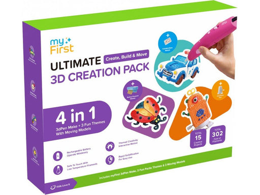 myFirst 3dPen Make Creator Kit - Red