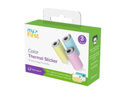 myFirst - thermal paper - smooth - 3 roll(s) - Roll (5.7 cm x 3 m)