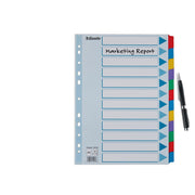 Esselte Ordnerregister Vollformat blanko DIN A4
