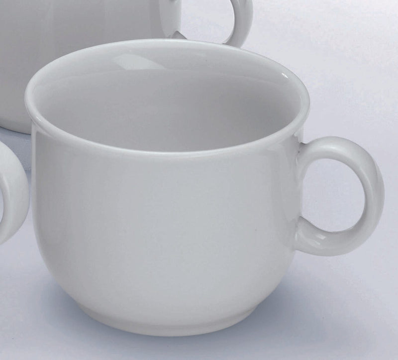 Seltmann Weiden Compact Kaffeeservice Kaffeebecher: 0,25 l, Kaffeetassen: 0,21 l, Sahnegießer: 0,17 l weiß