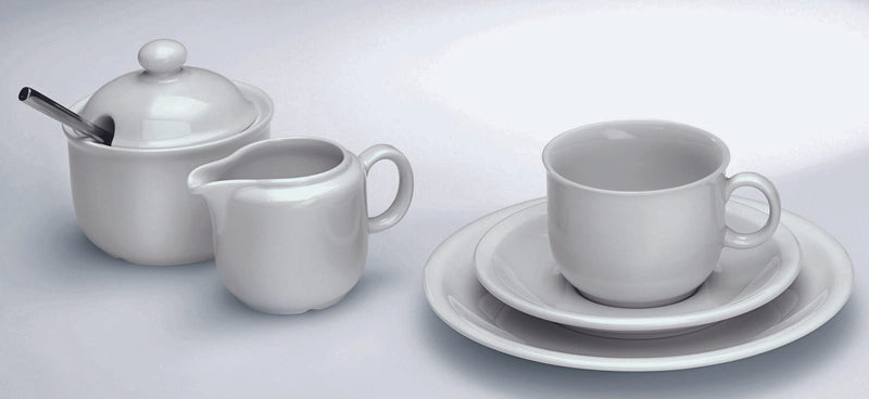 Seltmann Weiden Compact Kaffeeservice Kaffeebecher: 0,25 l, Kaffeetassen: 0,21 l, Sahnegießer: 0,17 l weiß