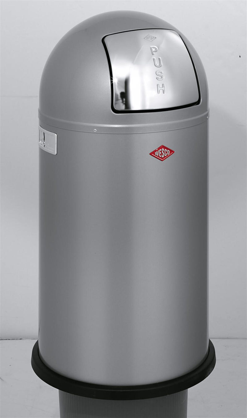 WESCO Mülleimer 50,0 l silber