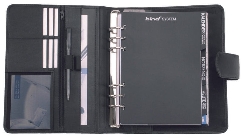 bind Terminplaner 20,0 x 4,0 x 24,5 cm schwarz