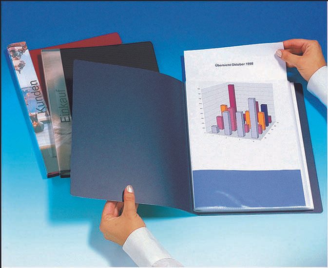 FolderSys Sichtbuch FolderSys® DIN A4 blau