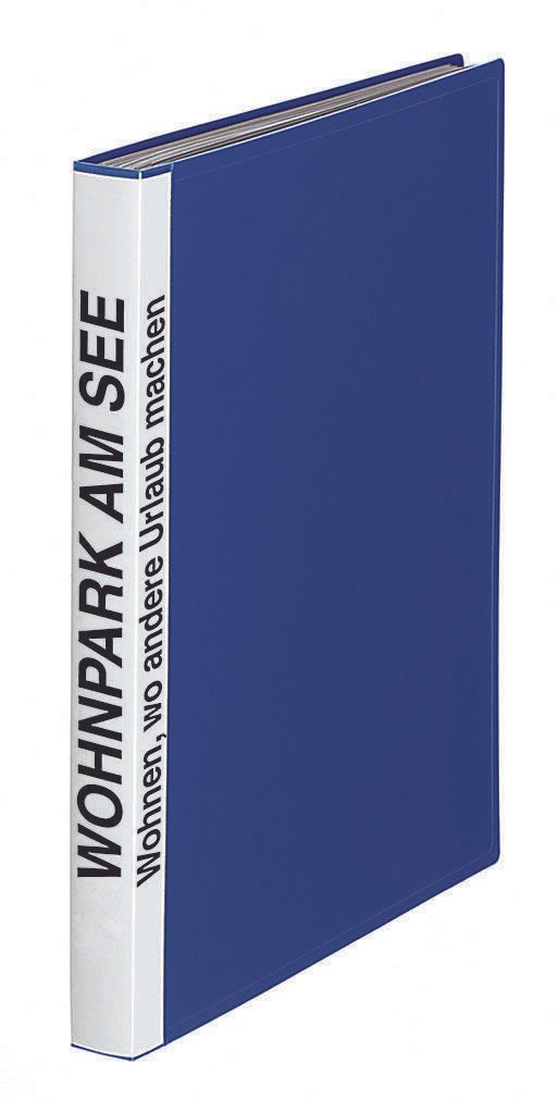 FolderSys Sichtbuch FolderSys® DIN A4 blau