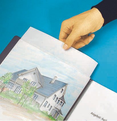 FolderSys Sichtbuch FolderSys® DIN A4 blau