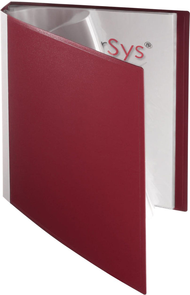 FolderSys Sichtbuch FolderSys® DIN A4 bordeaux