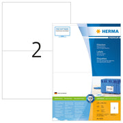 HERMA Etiketten 4628 weiß 210,0 x 148,0 mm