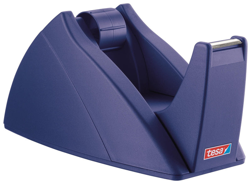 tesa Easy Cut® Tischabroller royalblau