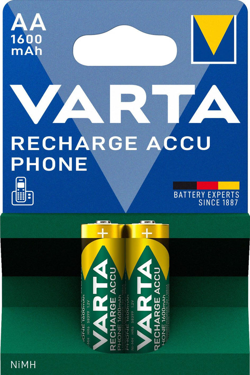 VARTA Akkus RECHARGE ACCU Phone Mignon AA 1.2 V