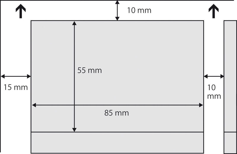SIGEL Visitenkarten 225 g/m² satiniert marmor-beige