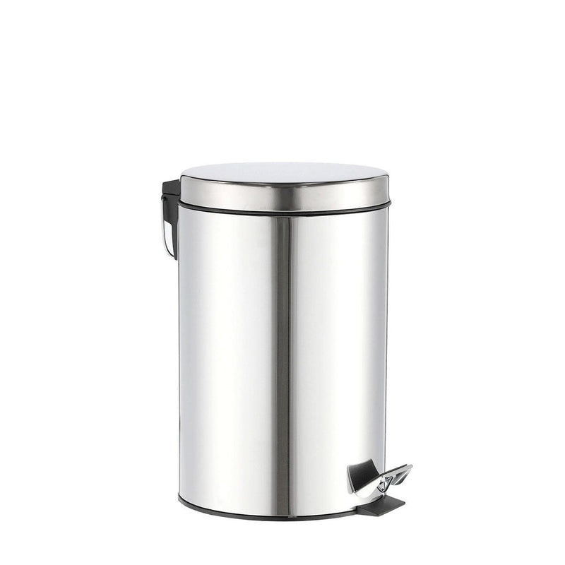 Zeller Mülleimer 12,0 l edelstahl