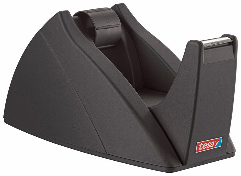 tesa Easy Cut® Tischabroller schwarz