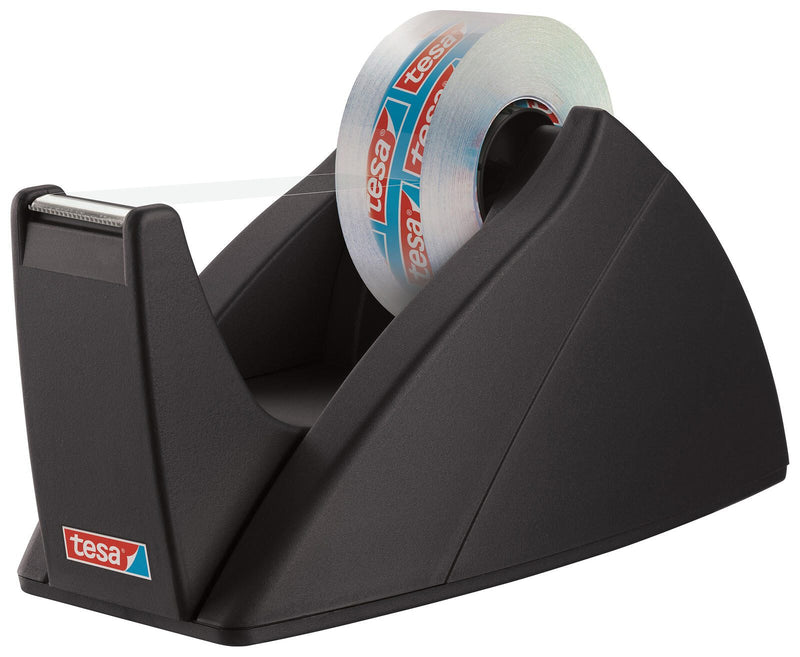 tesa Easy Cut® Tischabroller schwarz