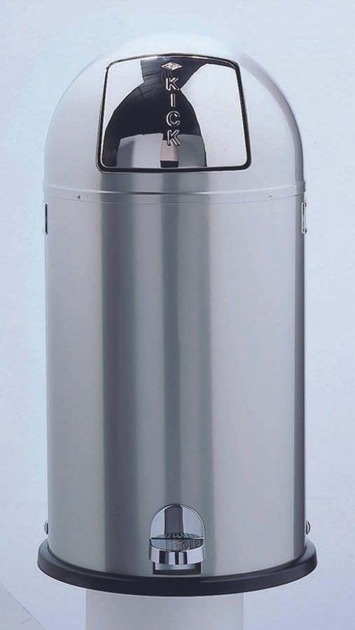 WESCO Mülleimer 40,0 l neusilber