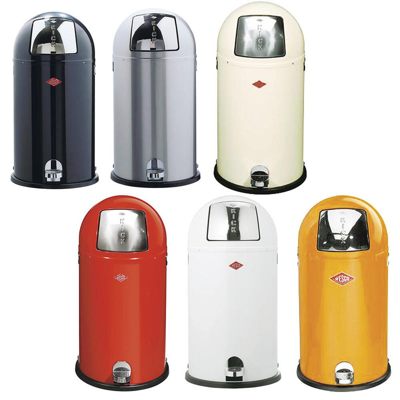 WESCO Mülleimer 40,0 l neusilber