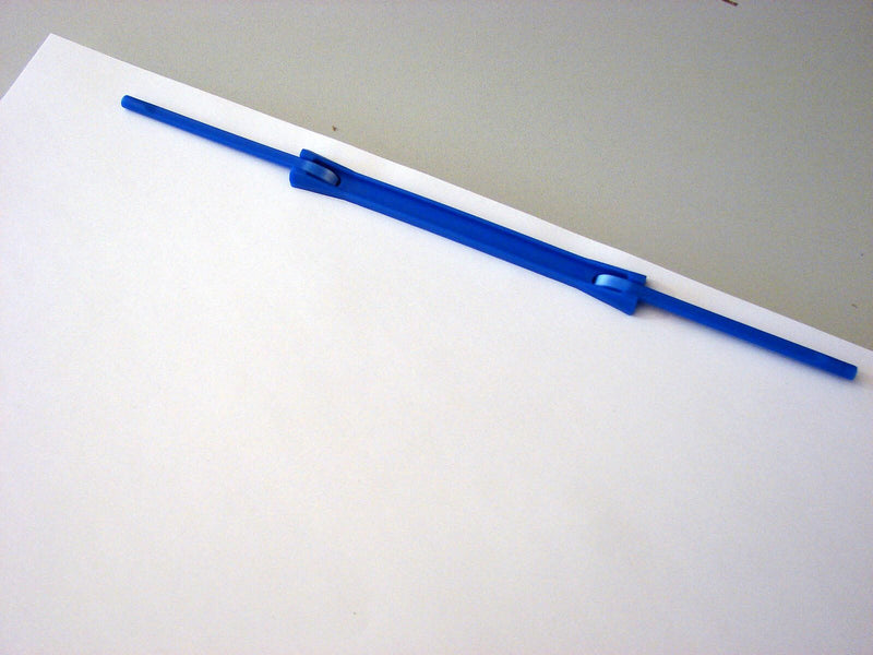 Top-Print Abheftbügel E-Clip blau