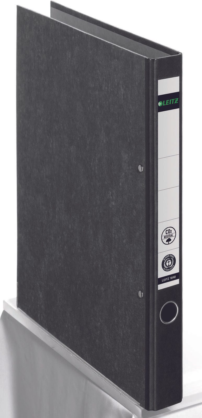 LEITZ Ringbuch 2-Ringe DIN A4 3.5 cm schwarz