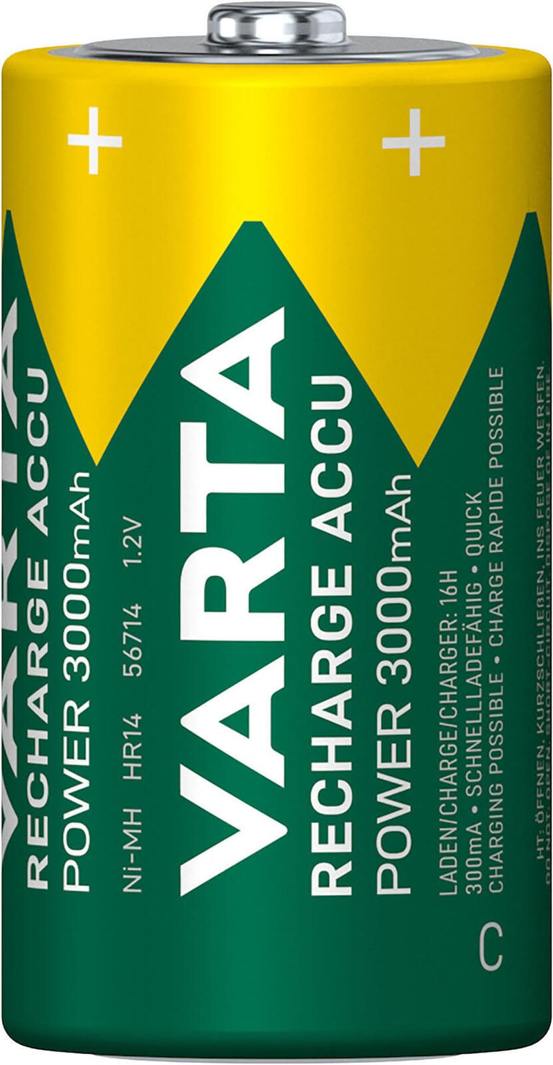 VARTA Akkus RECHARGE ACCU Power Baby C 1.2 V