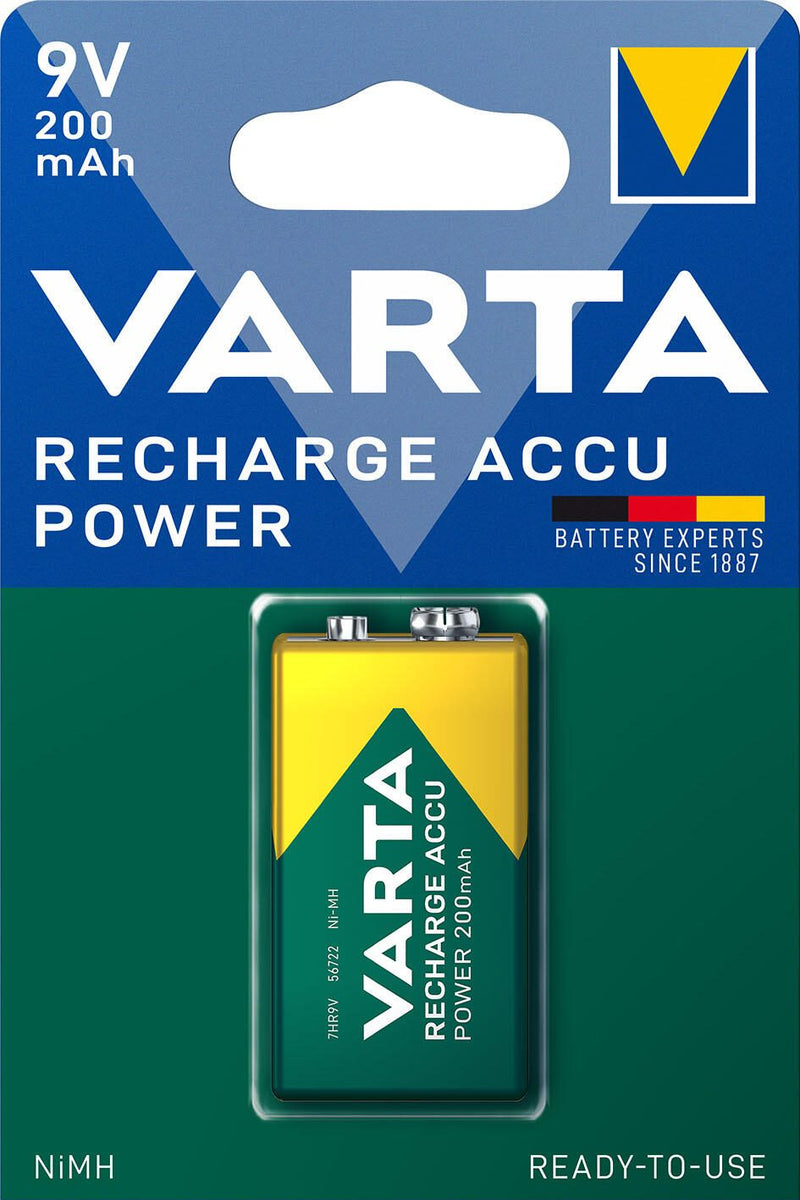 VARTA Akku RECHARGE ACCU Power E-Block 9 V