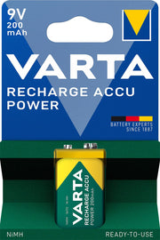 VARTA Akku RECHARGE ACCU Power E-Block 9 V