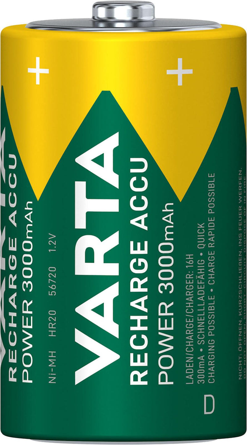 VARTA Akkus RECHARGE ACCU Power Mono D 1.2 V