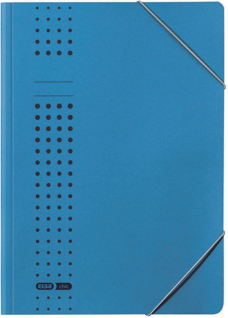 ELBA Eckspanner Chic DIN A4 hellblau
