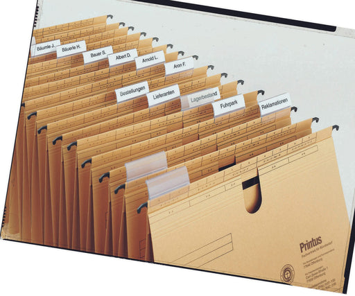 Vollsichtreiter PVC transparent