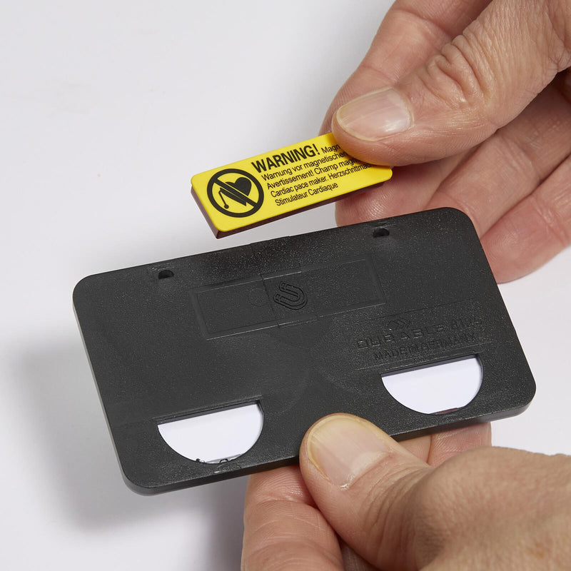 DURABLE Clip-Card Namensschilder schwarz 7.5 cm x 4 cm