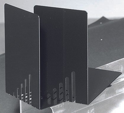 MAUL Buchstützen 8,5 x 14,0 x 14,0 cm schwarz