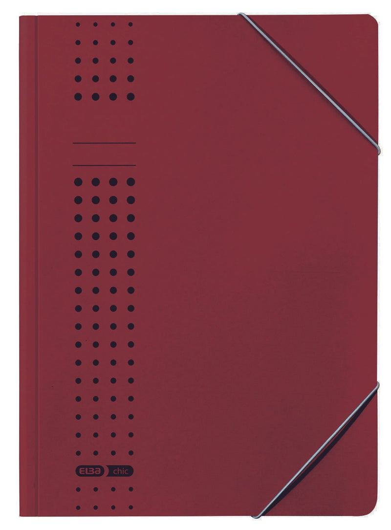 ELBA Eckspanner Chic DIN A4 bordeaux