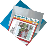 DURABLE Vollsichtreiter Kunststoff transparent