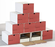 Top-Print Archivboxen für individuelle Aufbewahrung 24,4 x 32,1 x 18,5 cm