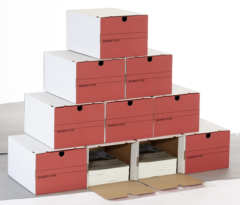 Top-Print Archivboxen für individuelle Aufbewahrung 24,4 x 32,1 x 18,5 cm