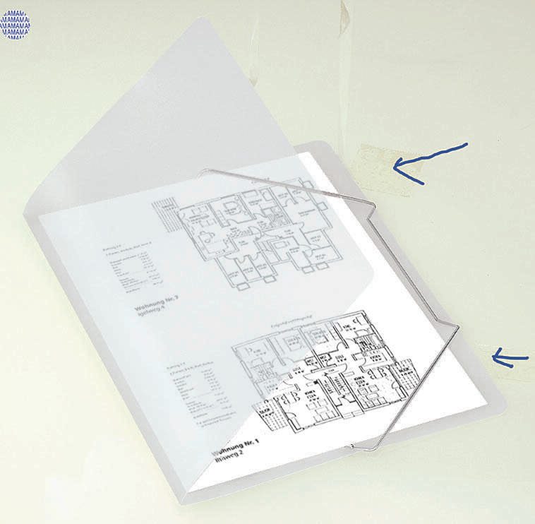 OXFORD Eckspanner Image DIN A4 transparent