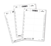 DURABLE Einsteckschilder für Namensschilder Badgemaker 9,0 x 6,0 cm