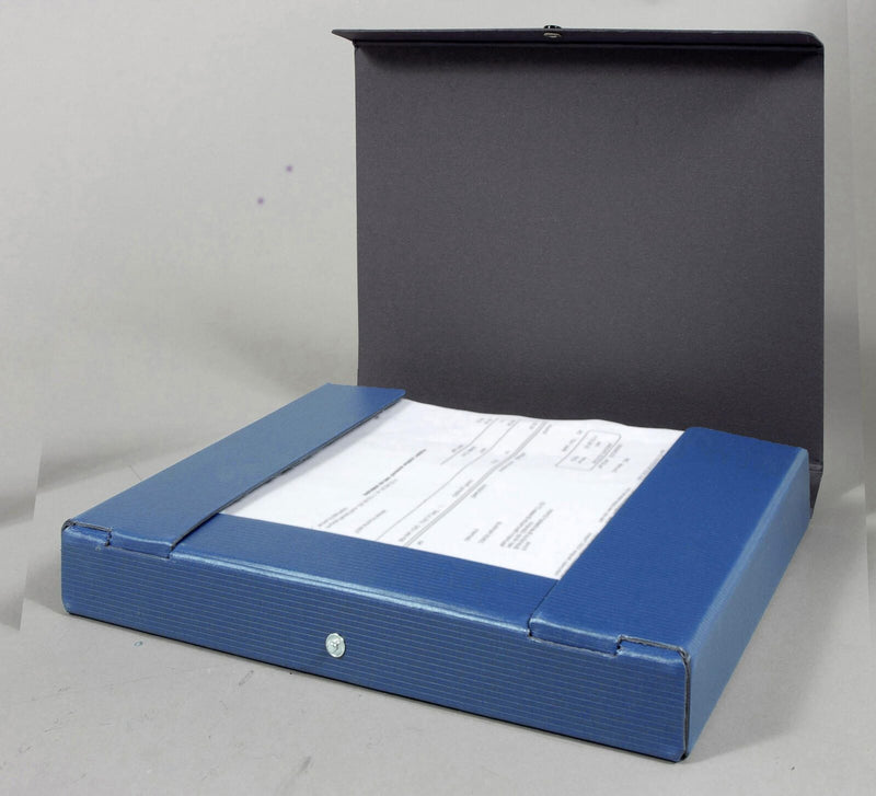 ELBA Heftbox 4 cm DIN A4 blau