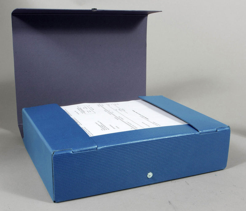 ELBA Heftbox 8 cm DIN A4 blau