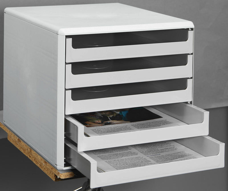M&M Schubladenbox 30050909 DIN A4 28,5 x 35,7 x 26,0 cm
