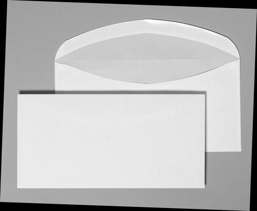 BONG Briefumschläge DIN lang ohne Fenster nassklebend