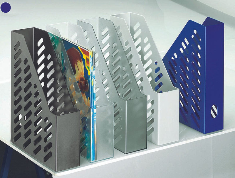 HAN Stehsammler Klassik antistatischer, schwermetallfreier Kunststoff blau , DIN A4