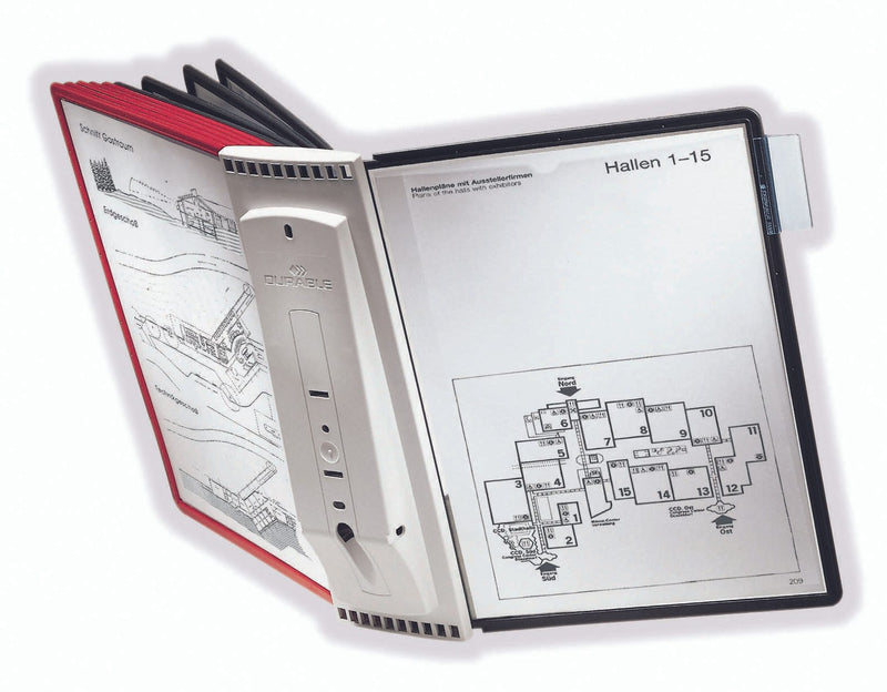 DURABLE SHERPA® WALL 10 Wand-Sichttafelsystem DIN A4