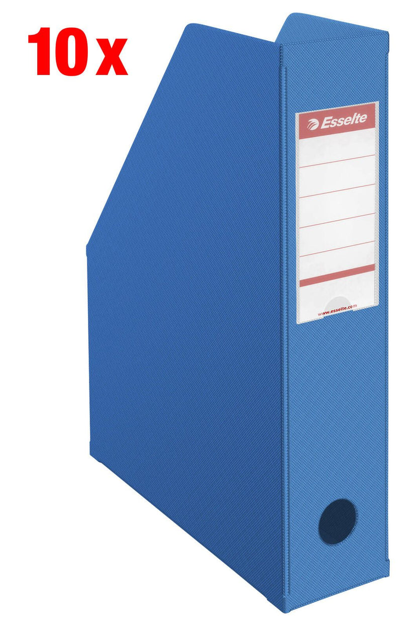 Esselte Stehsammler Kunststoff blau , DIN A4
