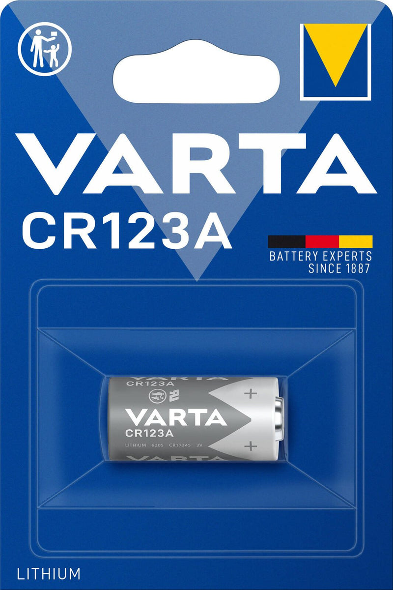 VARTA Batterie CR123A Fotobatterie 3 V