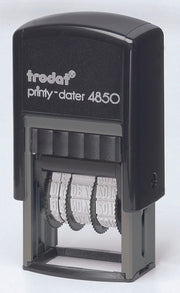 trodat Datumstempel mit Text printy Dater 'GEFAXT'