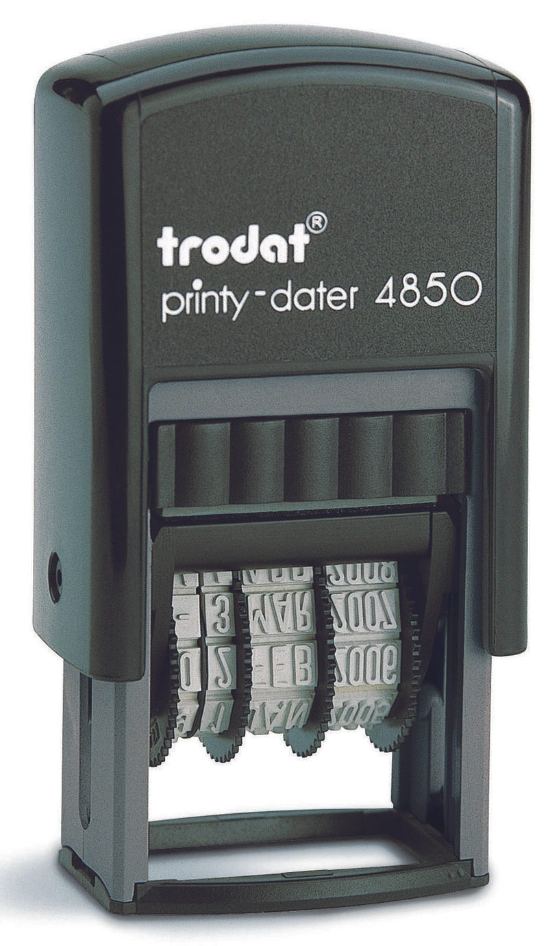 trodat Datumstempel mit Text printy Dater 'GEFAXT'