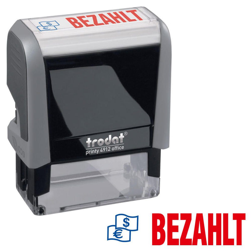 trodat Textstempel Office Ecoprinty 'BEZAHLT'